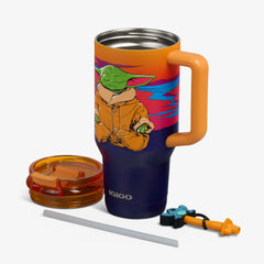 Star Wars™ Grogu Neon 32 Oz Travel Mug